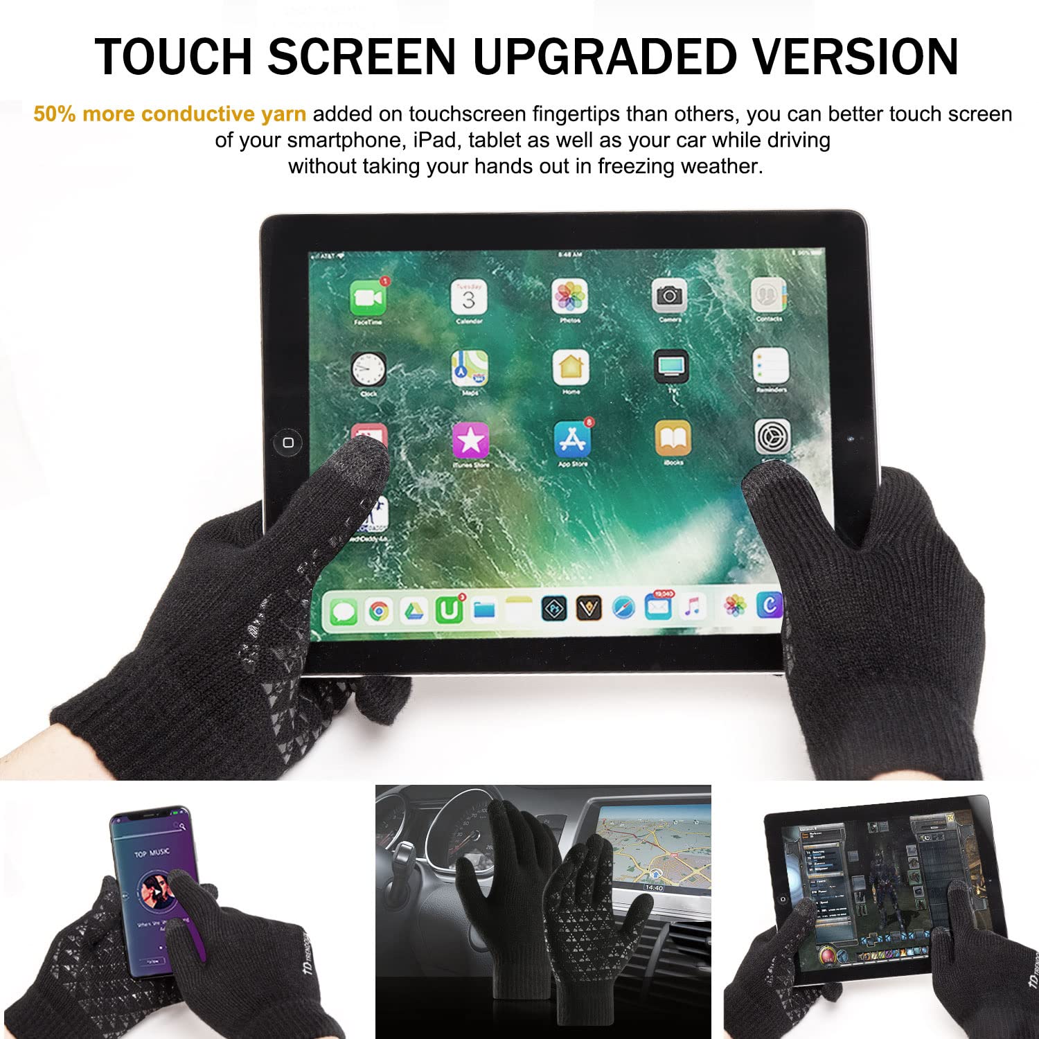 1-5Pairs Winter Outdoor Sports - Workout Glove Gym recension och pris