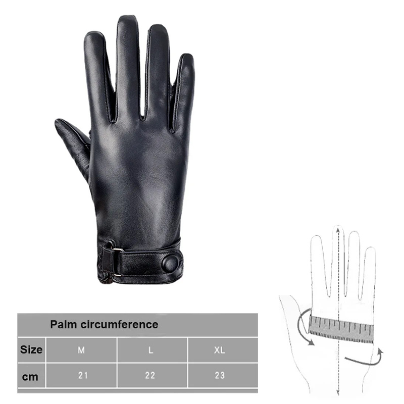 2024 Men's Sheepskin Leather G - Leather Driving Glove recension och pris