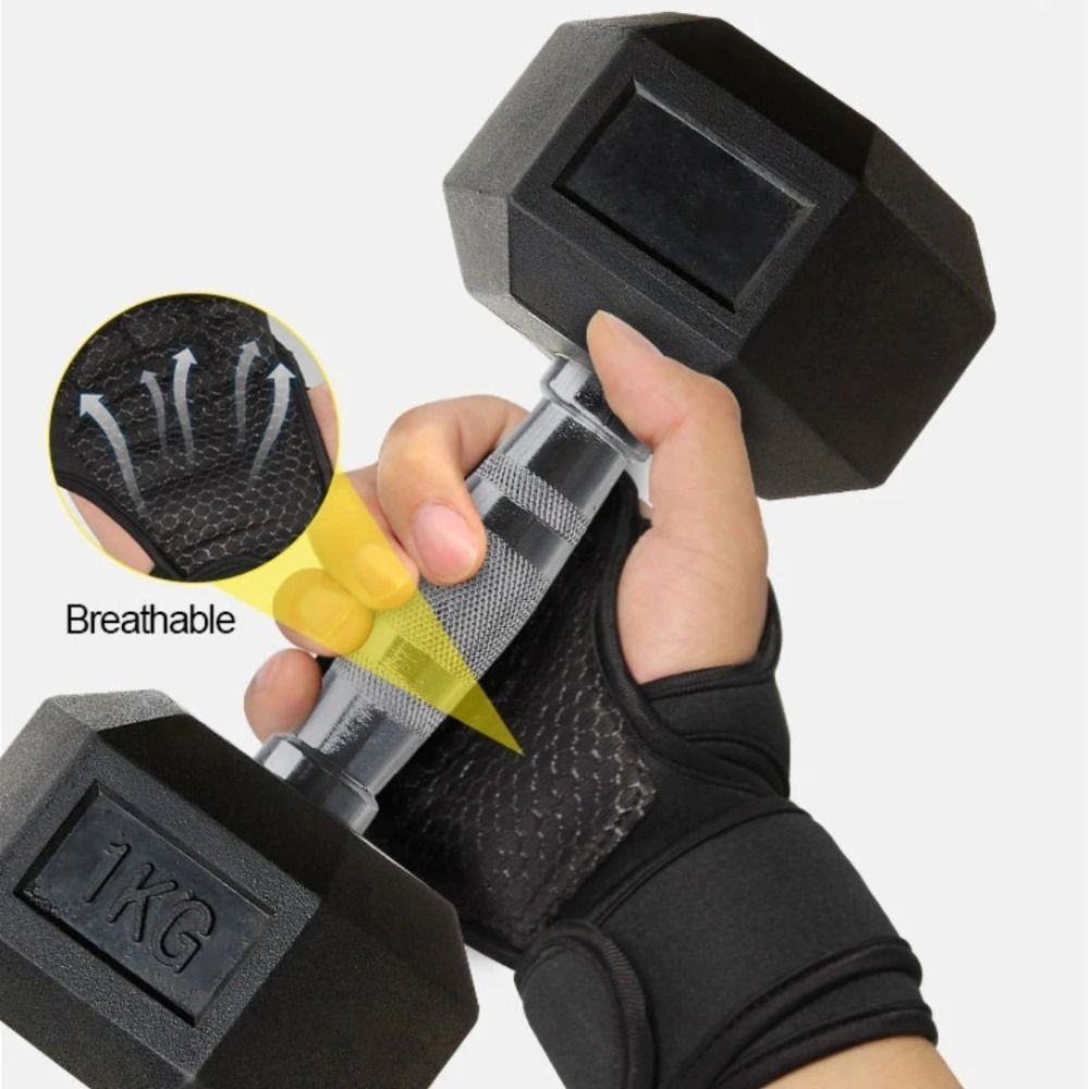 Anti-Slip Gym Fitness Gloves W - Workout Glove Gym recension och pris
