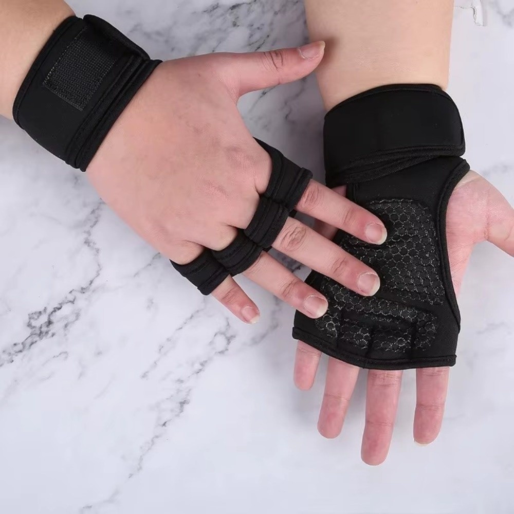 Anti-Slip Gym Fitness Gloves W - Workout Glove Gym recension och pris