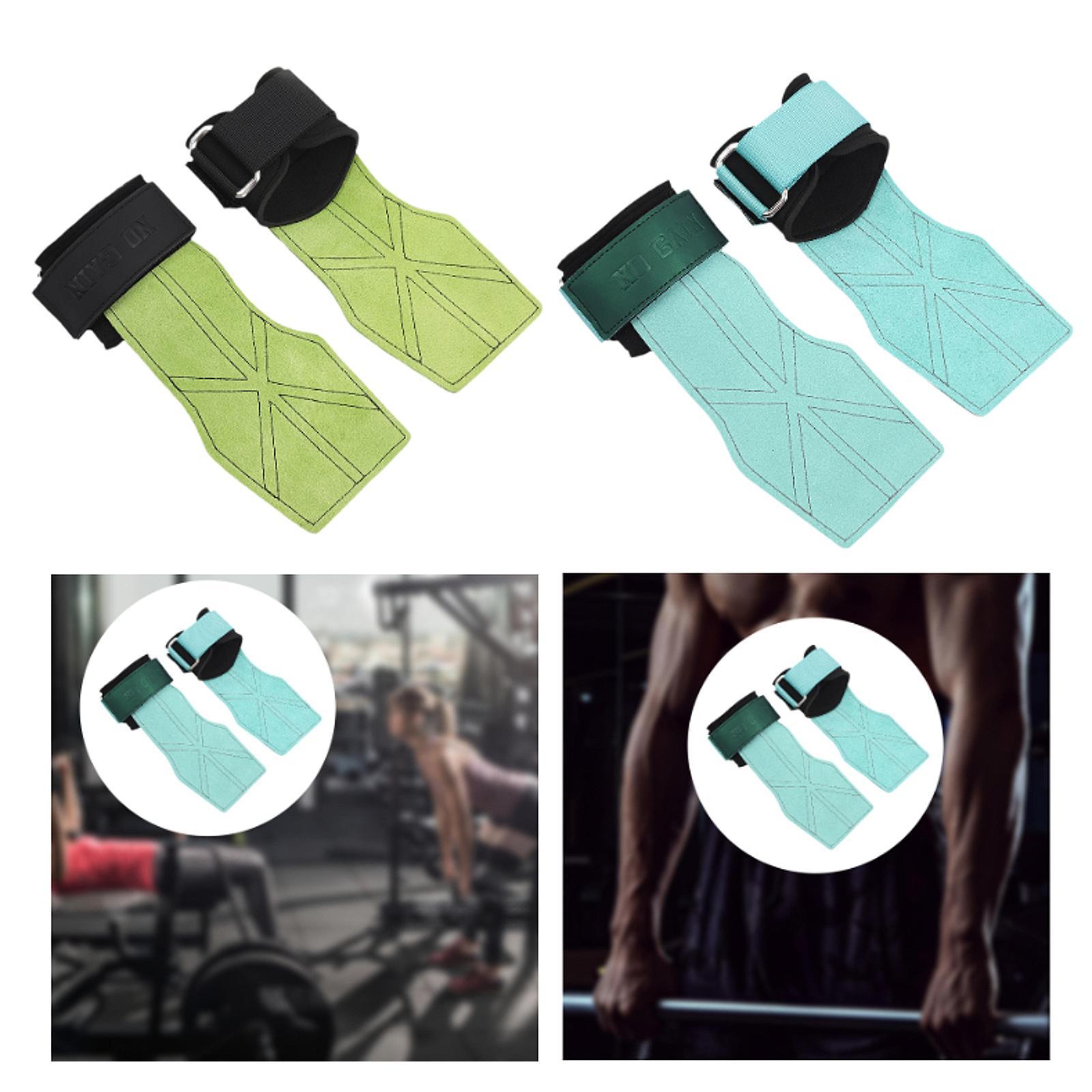 2x Weightlifting Hand Grips Pa - Workout Glove Gym recension och pris